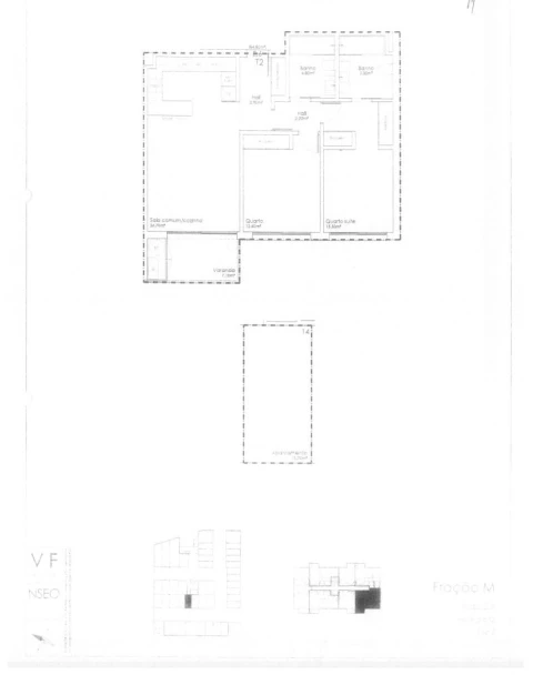Apartamento T2 para Venda em São João da Madeira