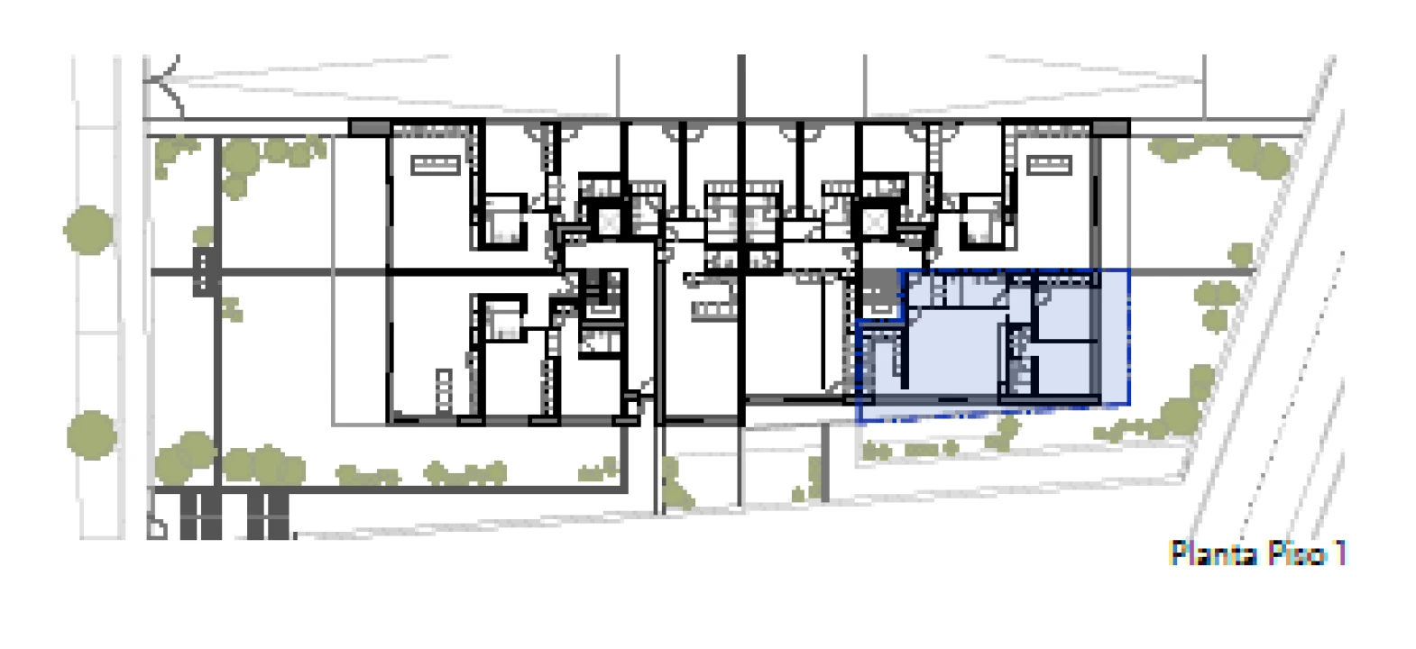 Apartamento T2 para Venda em Apúlia e Fão Planta 2