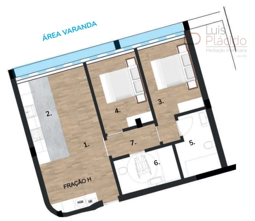 Apartamento T2 para Venda em Sines Foto 2