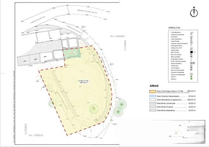 Terreno para Venda em Castro Marim Planta 1