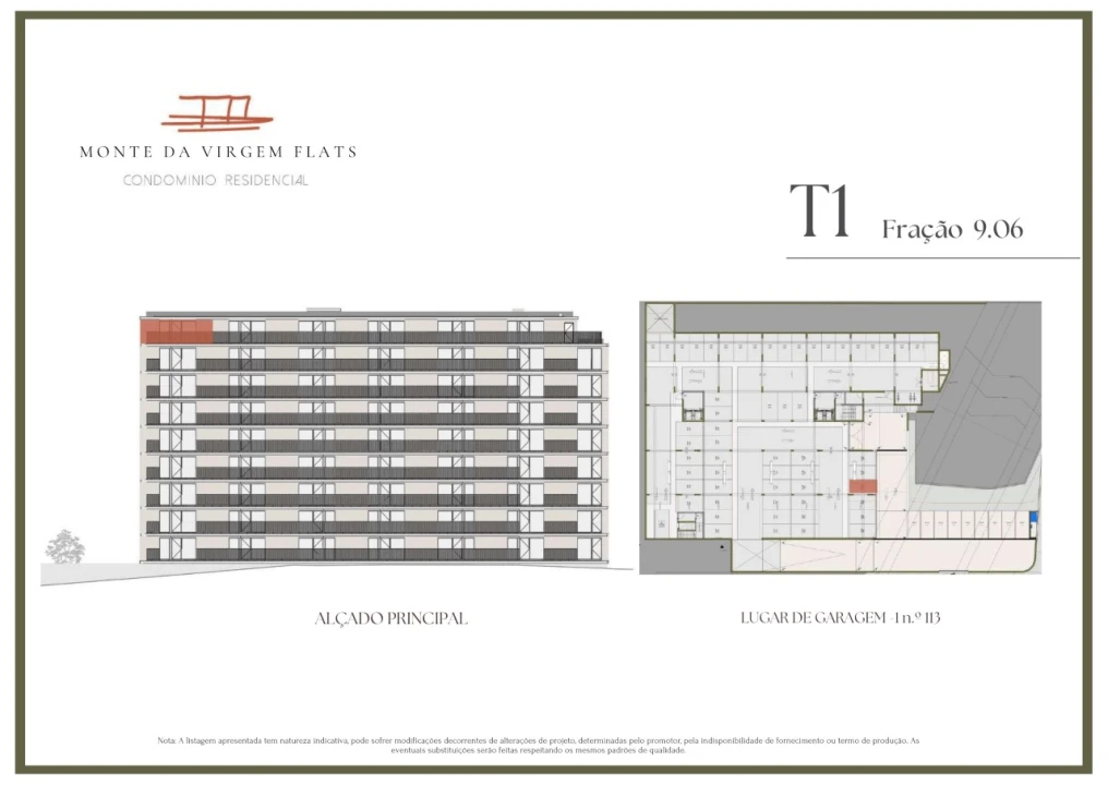 Apartamento T1 para Venda em Vilar de Andorinho Planta 2