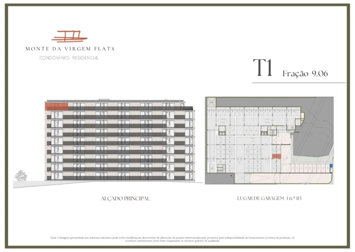 Apartamento T1 para Venda em Vilar de Andorinho Planta 2
