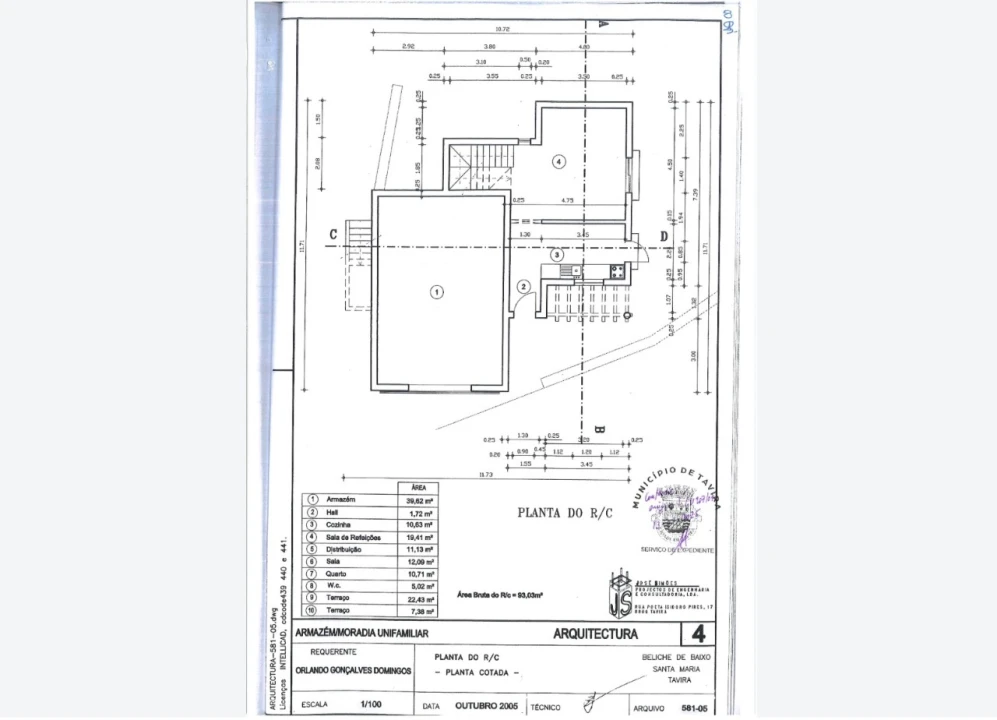 Moradia T2 para Venda em Tavira (Santa Maria e Santiago) Planta 2