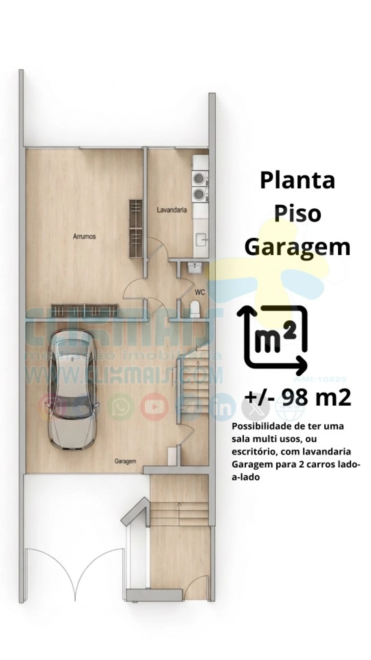 Moradia T3 para Venda em Lomar e Arcos Planta 3