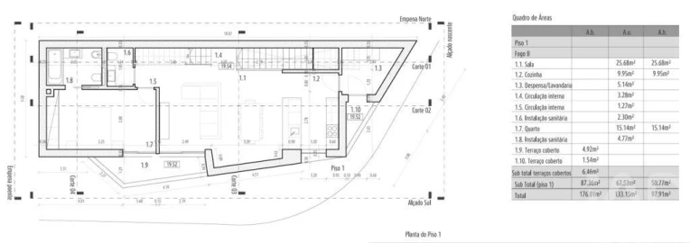 Apartamento T1 para Venda em Quarteira