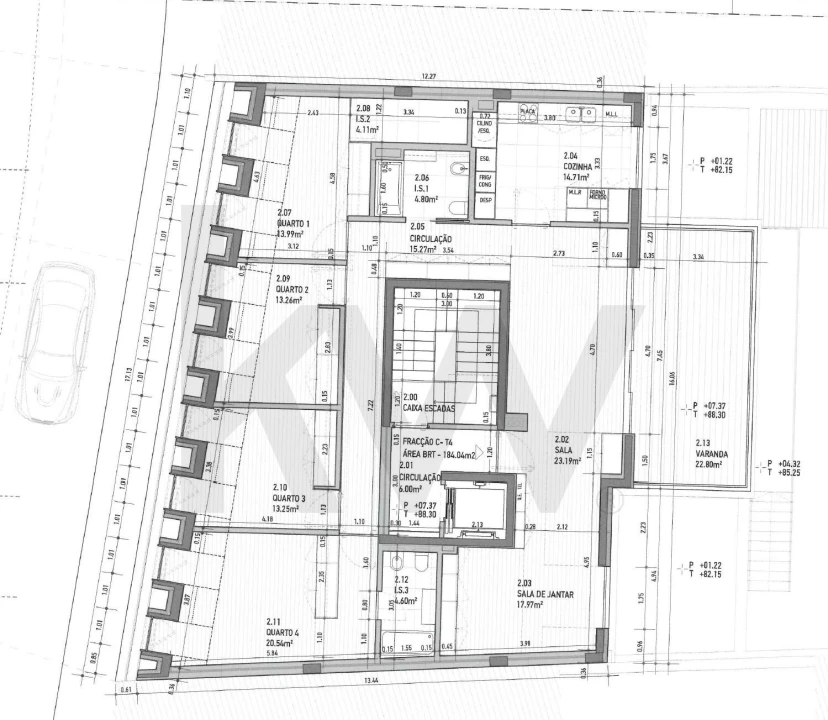 Apartamento T4 para Arrendamento em Campo de Ourique Foto 50