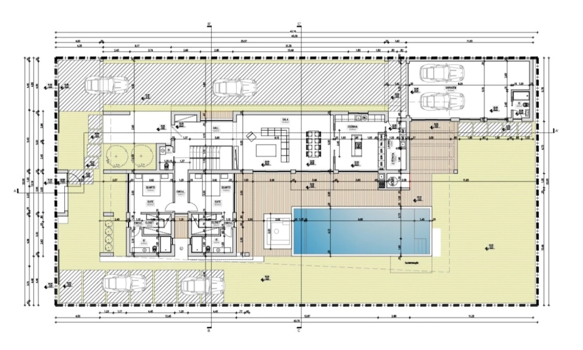 Moradia T4 para Venda em Corroios Planta 3