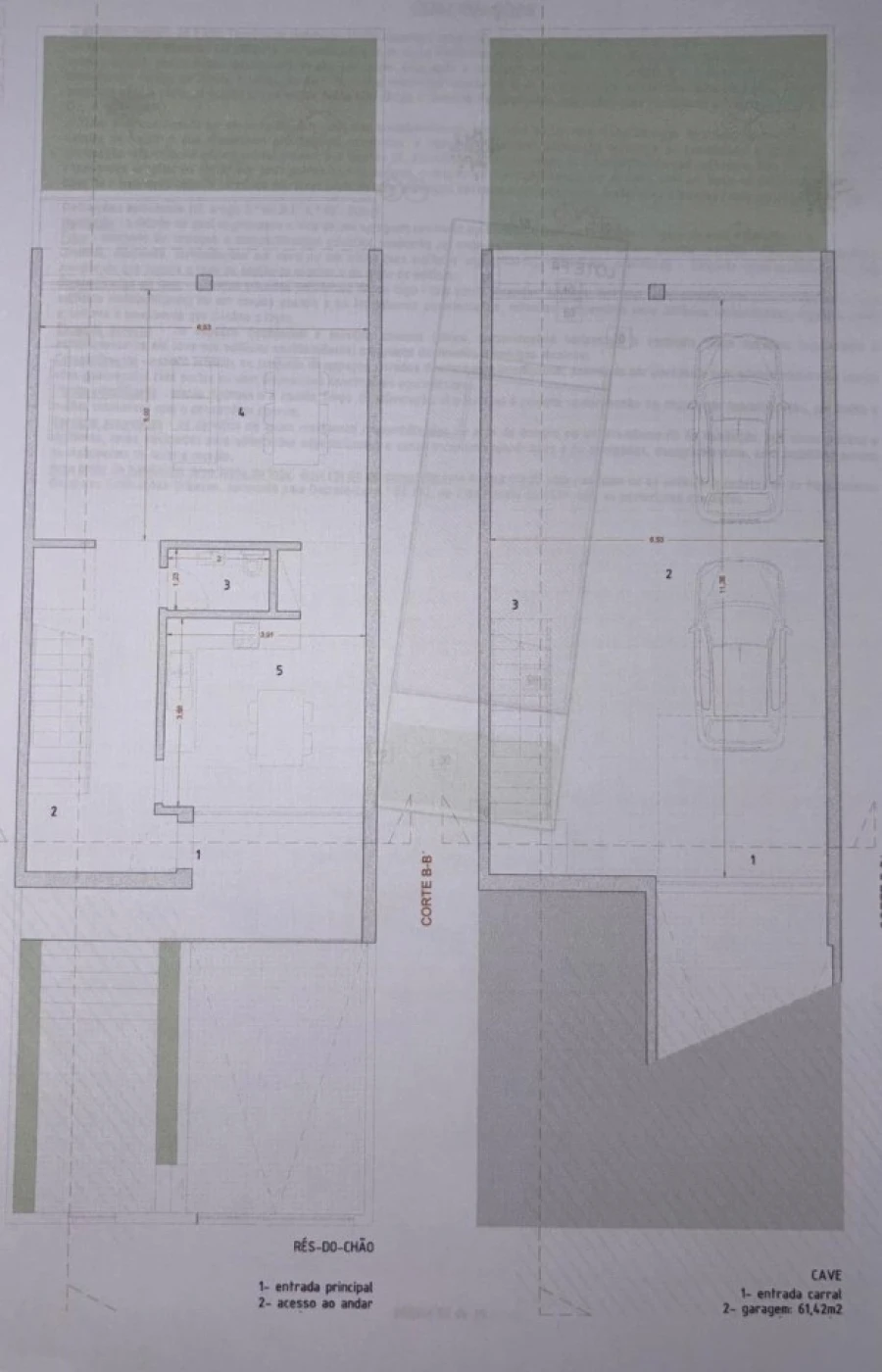 Moradia T3 para Venda em Gualtar Planta 1