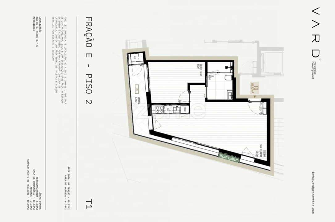 Apartamento T1 para Venda em Matosinhos e Leça da Palmeira Foto 13