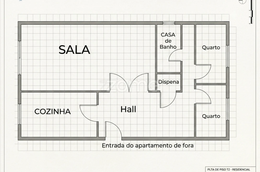 Apartamento T2 para Venda em Sangalhos Foto 22