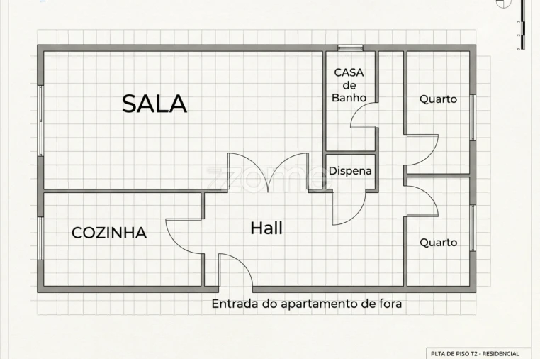 Apartamento T2 para Venda em Sangalhos Foto 22