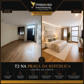 Apartamento T2 para Venda em Cedofeita, Santo Ildefonso, Sé, Miragaia, São Nicolau e Vitória