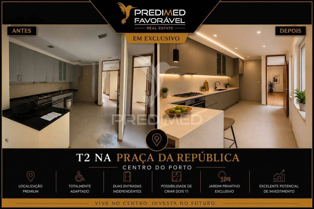 Apartamento T2 para Venda em Cedofeita, Santo Ildefonso, Sé, Miragaia, São Nicolau e Vitória Foto 25
