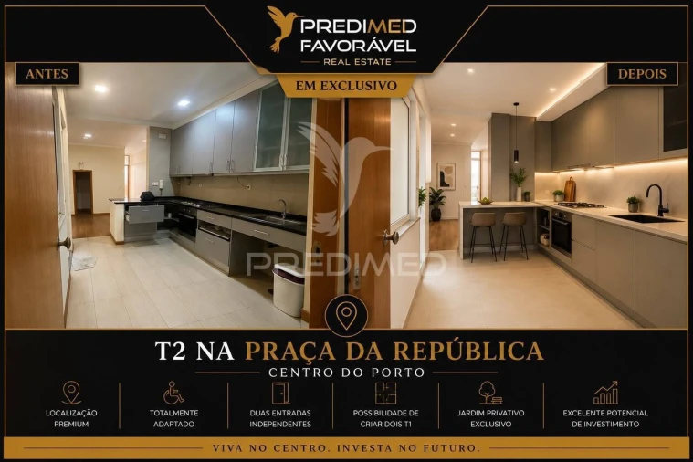 Apartamento T2 para Venda em Cedofeita, Santo Ildefonso, Sé, Miragaia, São Nicolau e Vitória Foto 24