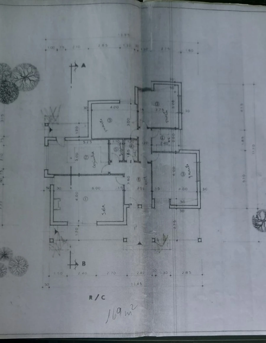 Moradia T4 para Venda em Ventosa Planta 1
