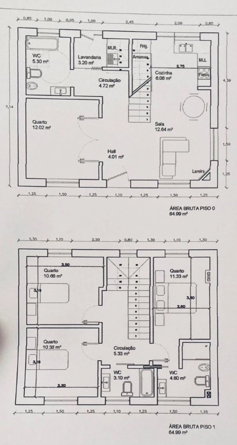Terreno para Venda em Ventosa Planta 1
