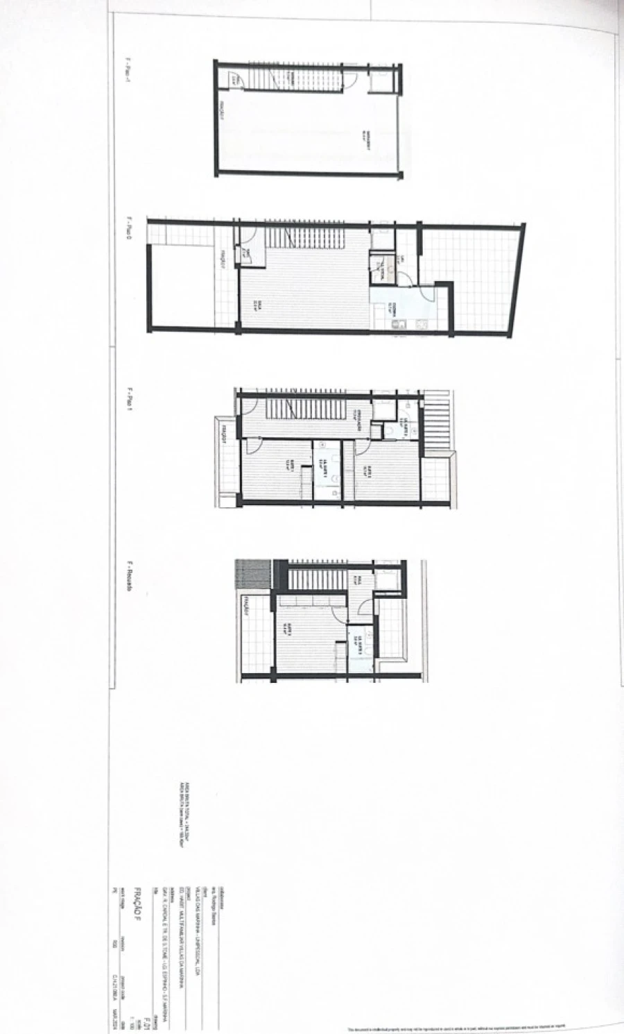 Moradia T3 para Venda em Espinho Planta 1
