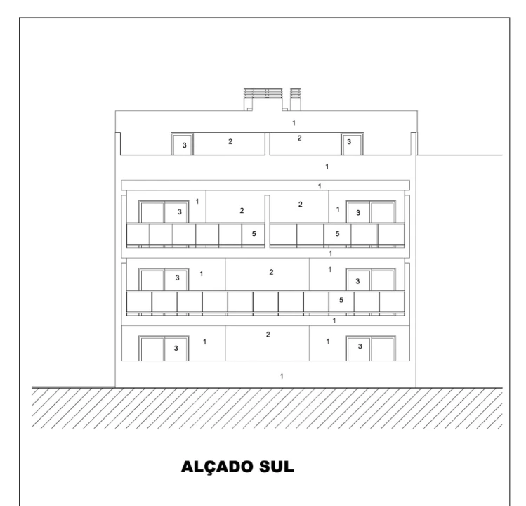 Apartamento T2 para Venda em Altura Planta 4