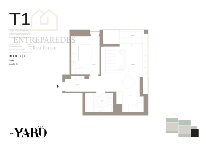 Apartamento T1 para Venda em Santa Marinha e São Pedro da Afurada Foto 30