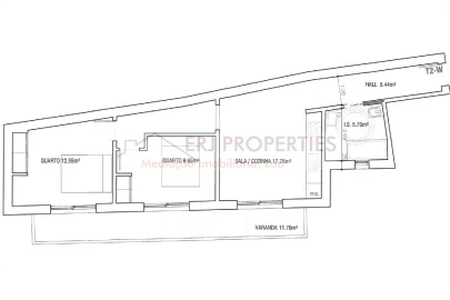 Apartamento T2 para Venda em Altura