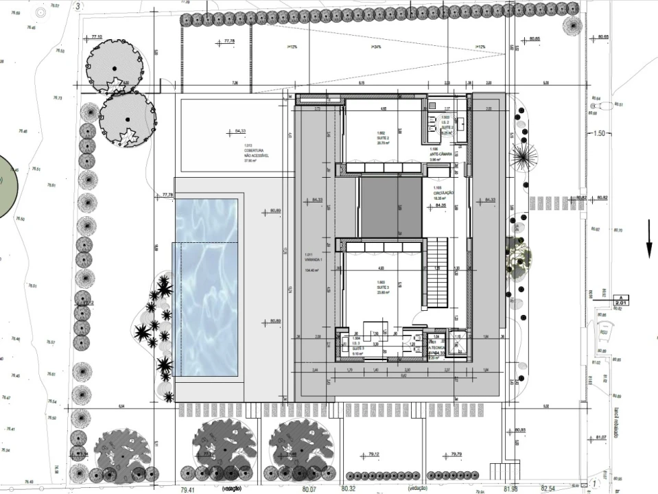Moradia T6 para Venda em Alcabideche Planta 3
