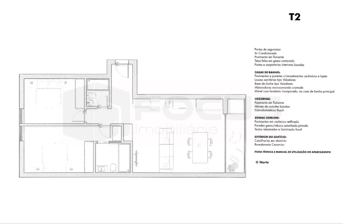 Apartamento T2 para Venda em Gafanha da Boa Hora Foto 13