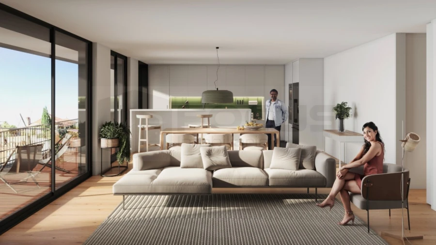 Apartamento T2 para Venda em Branca