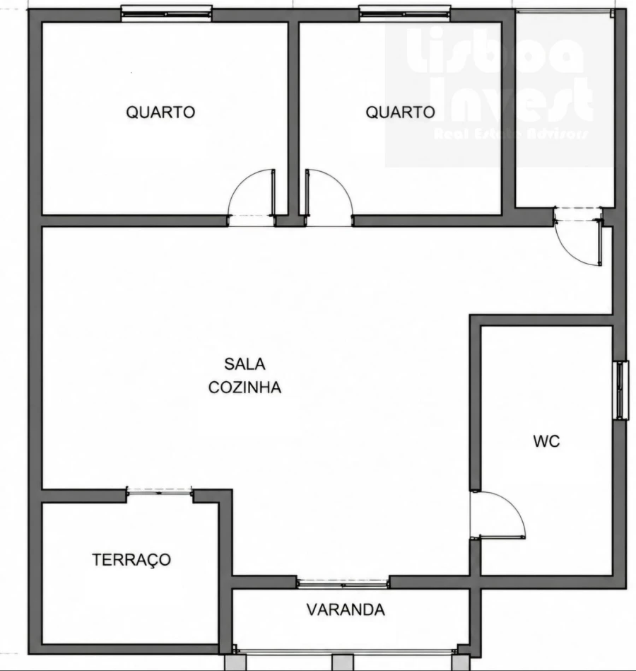 Apartamento T2 para Venda em São Vicente Foto 5