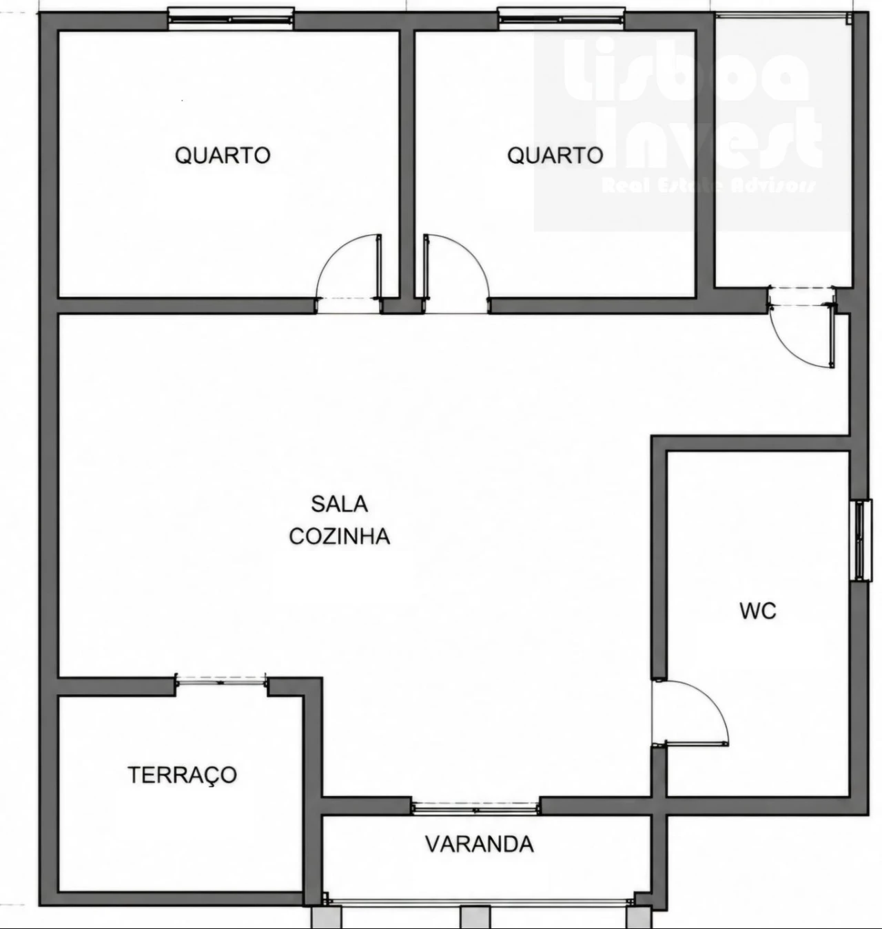 Apartamento T2 para Venda em São Vicente Foto 5