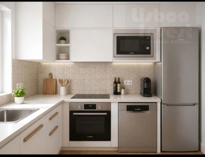 Apartamento T1 para Venda em Santa Maria Maior Foto 3