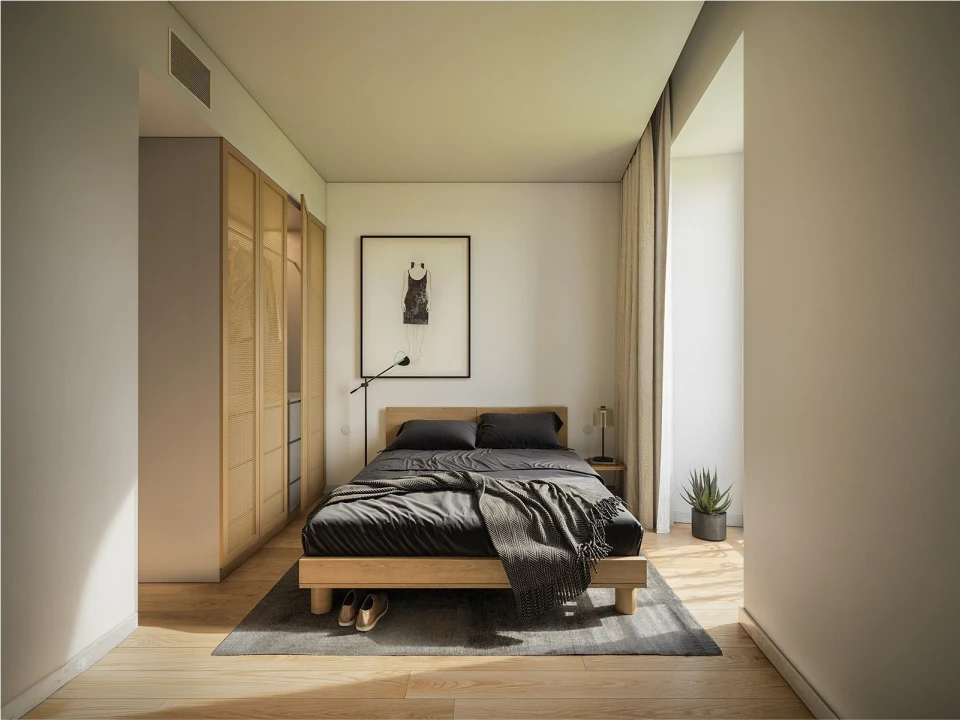 Apartamento T1 para Venda em Ajuda Foto 2