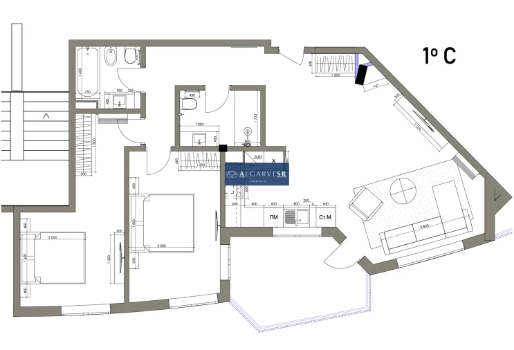 Apartamento T2 para Venda em Armação de Pera Foto 20