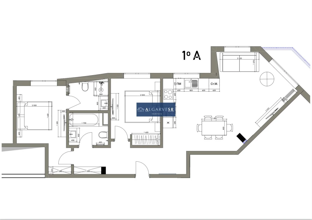 Apartamento T2 para Venda em Armação de Pera Foto 16