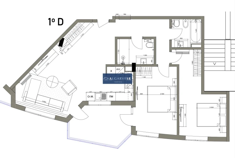 Apartamento T2 para Venda em Armação de Pera Foto 14