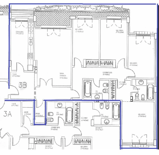 Apartamento T4 para Venda em Santo António dos Cavaleiros e Frielas Planta 1