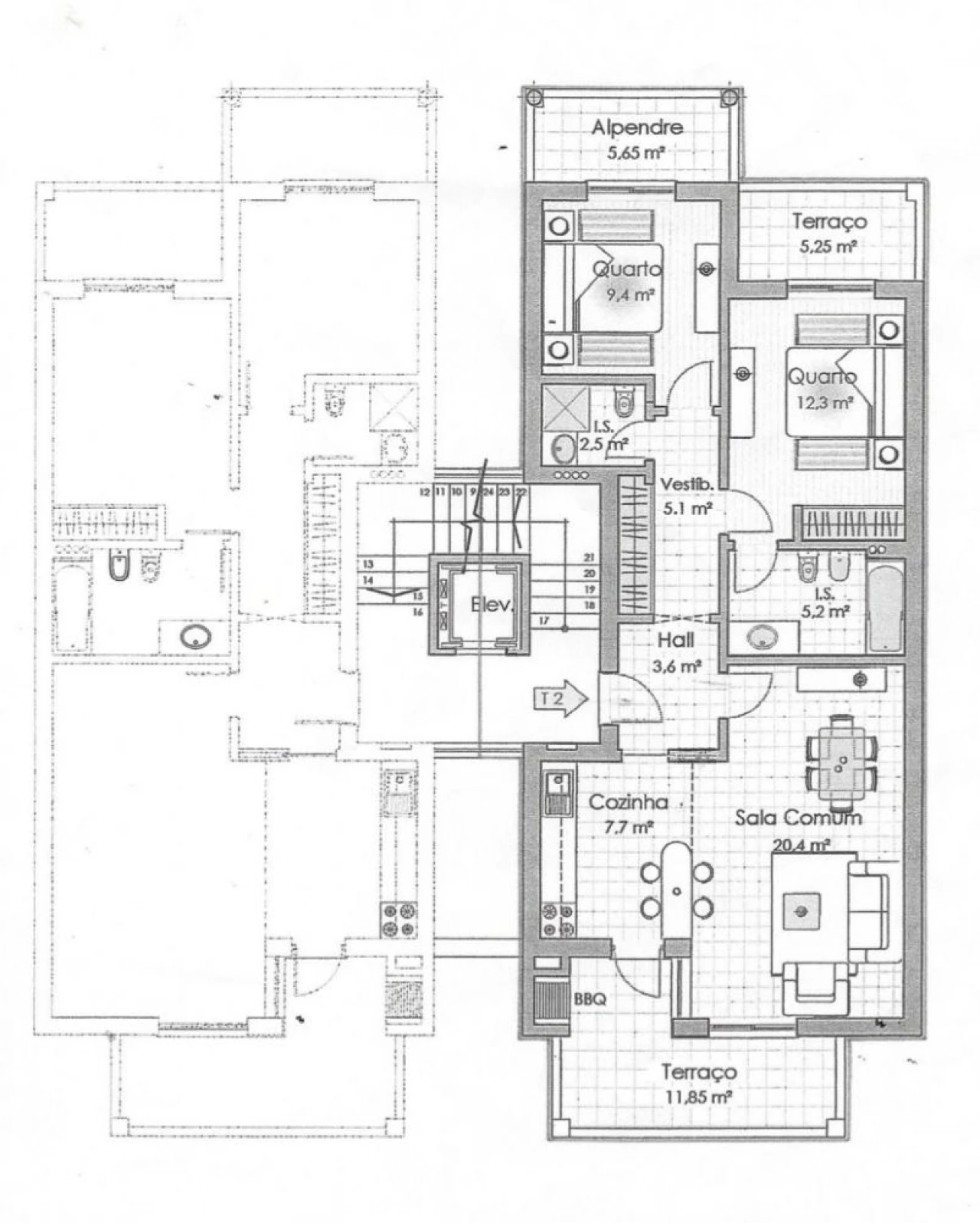 Apartamento T2 para Venda em Aljezur Foto 2