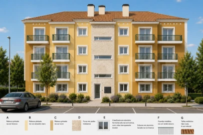 Apartamento T3 para Venda em Benavente