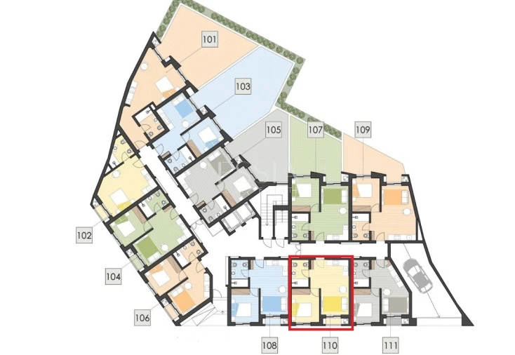 Apartamento T1 para Venda em Paranhos Planta 1