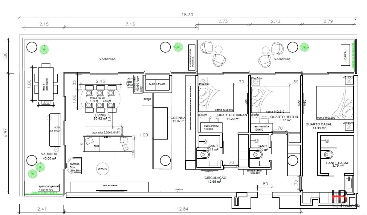 Apartamento T3 para Venda em Canidelo Foto 40