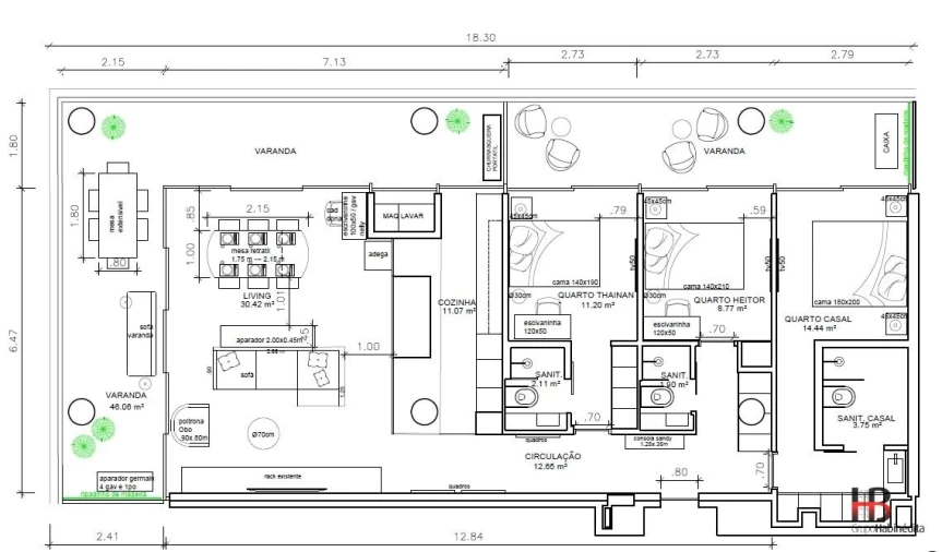 Apartamento T3 para Venda em Canidelo Foto 40