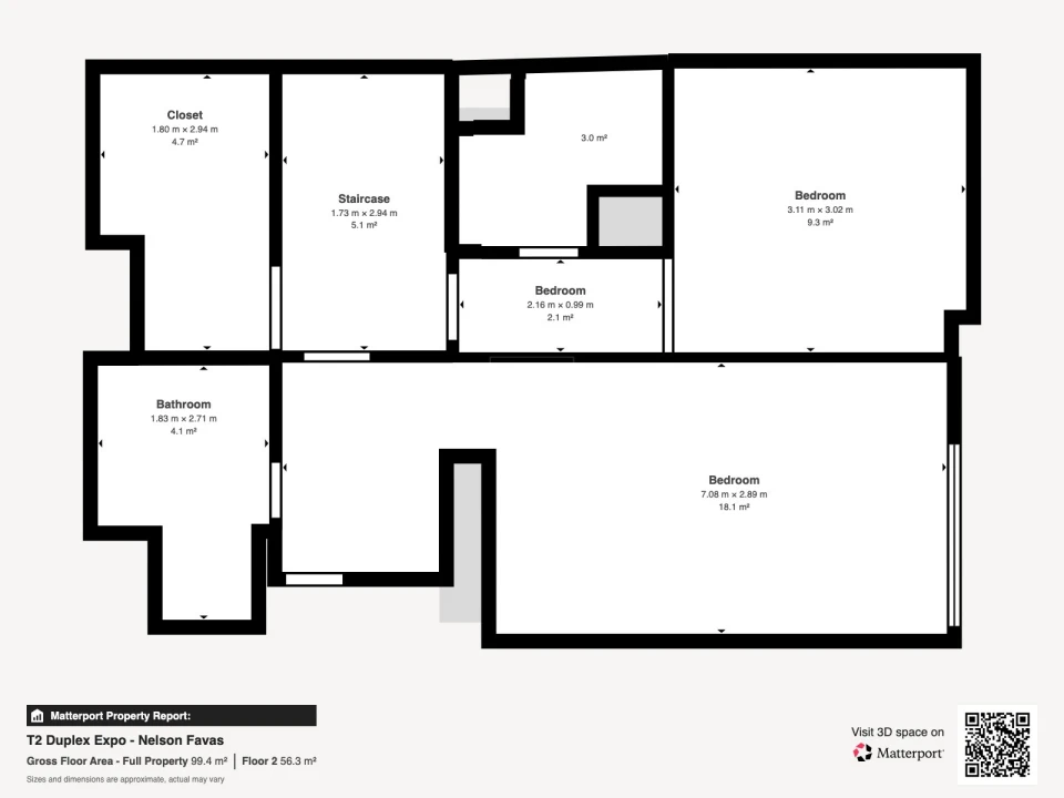 Apartamento T2 para Venda em Parque das Nações Planta 2