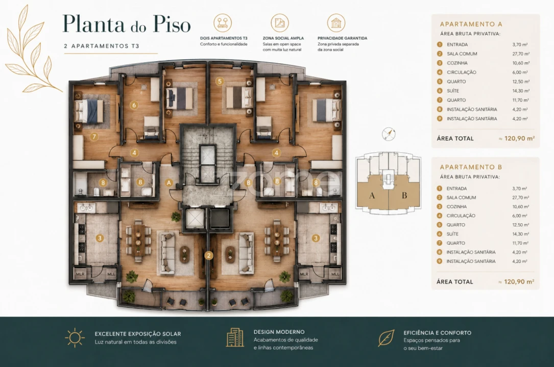 Apartamento T3 para Venda em Vialonga Foto 15