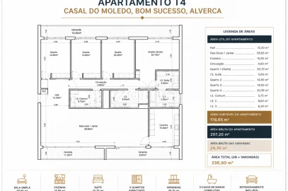 Apartamento T3 para Venda em Alverca do Ribatejo e Sobralinho