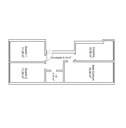Apartamento T2 para Venda em Penha de França