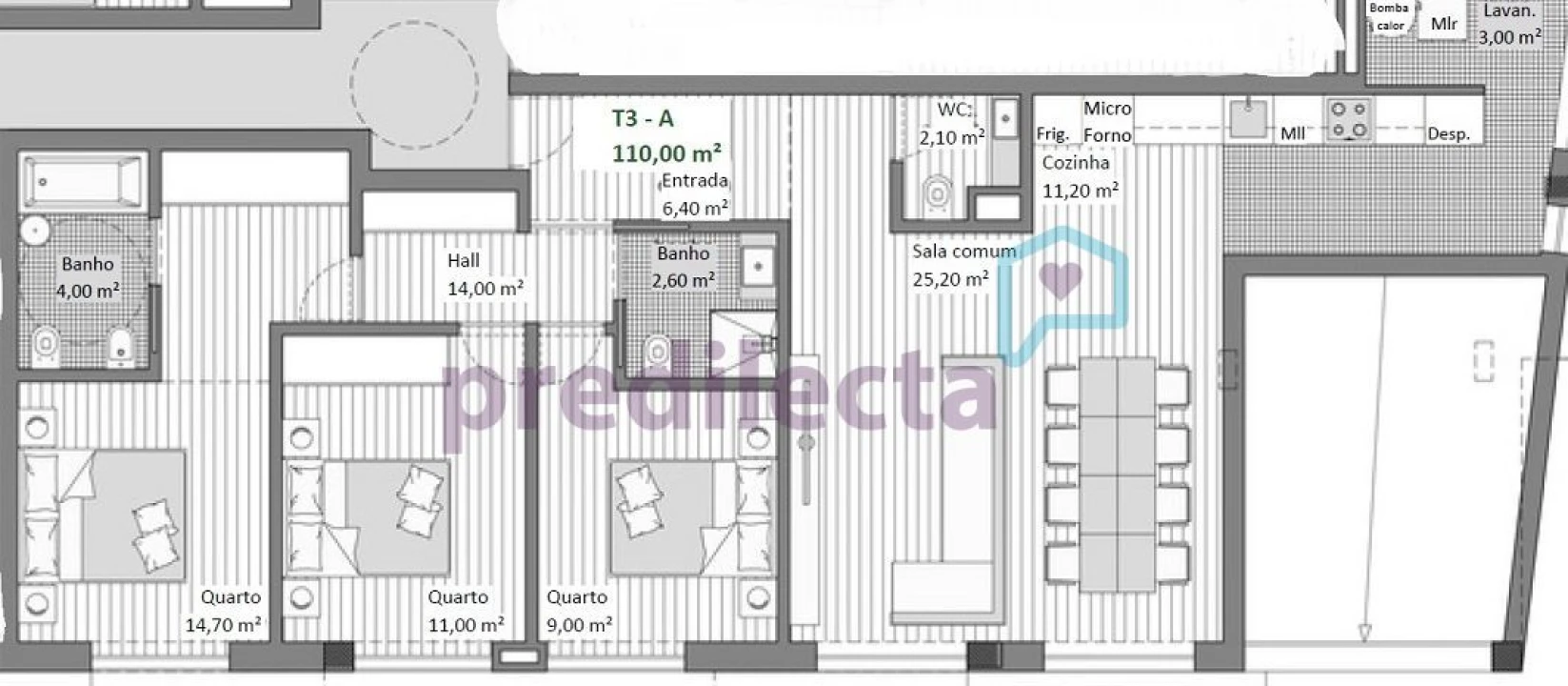 Apartamento T3 para Venda em Rio Tinto Foto 11