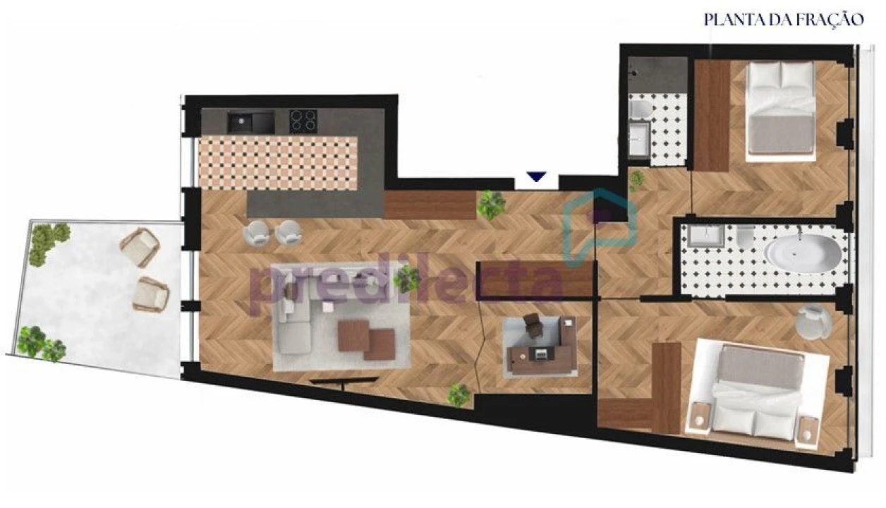 Apartamento T2 para Venda em Cedofeita, Santo Ildefonso, Sé, Miragaia, São Nicolau e Vitória Foto 6