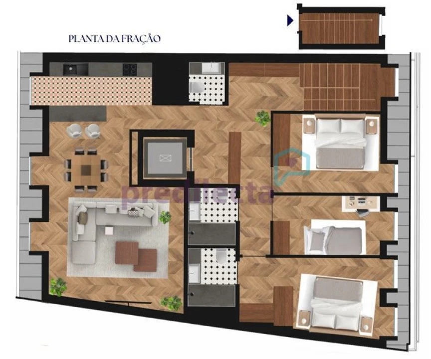 Apartamento T3 para Venda em Cedofeita, Santo Ildefonso, Sé, Miragaia, São Nicolau e Vitória Foto 6