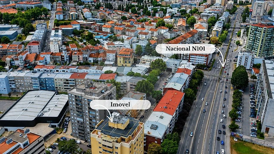 Apartamento T3 para Arrendamento em São Vitor (Braga)