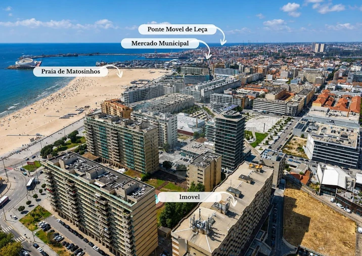 Apartamento T3 para Venda em Matosinhos e Leça da Palmeira Foto 3