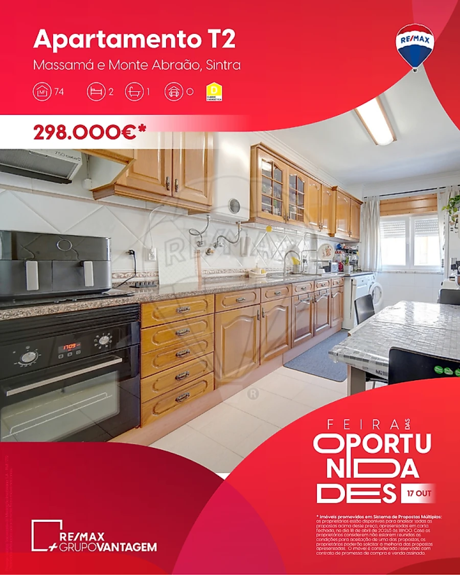 Apartamento T2 para Venda em Massamá e Monte Abraão Foto 19